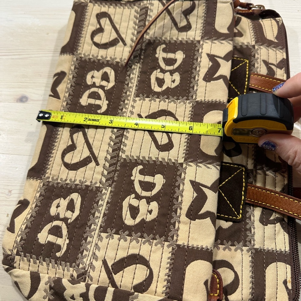 Brown Patterned Women's Bag - Picture 5 of 6